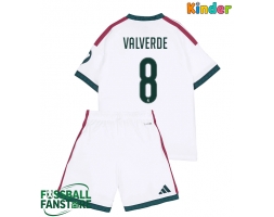 Real Madrid Federico Valverde #8 Replik Heimtrikot Kinder 2026-27 Kurzarm (+ Kurze Hosen)